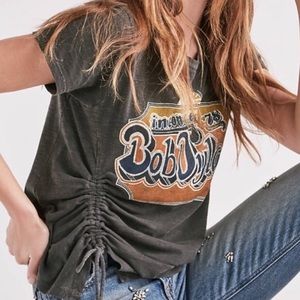 Lucky Brand Bob Dylan scrunch Tee Tour ‘78